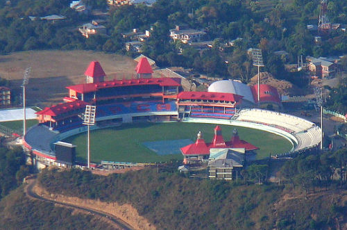 Dharamsala cricket stadium