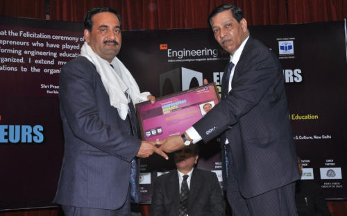 National Edupreneur Award 2013 for Bahra university