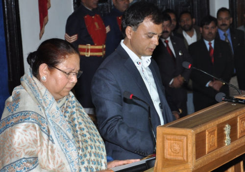 Anil sharma sworn in