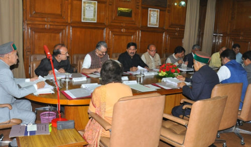 Himachal Pradesh Cabinet meeting