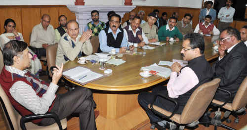 preparatory meeting for conducting Mock Drill at Shimla