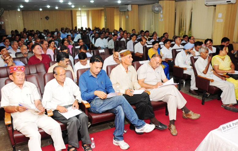 workshop at Palampur Agri Univ
