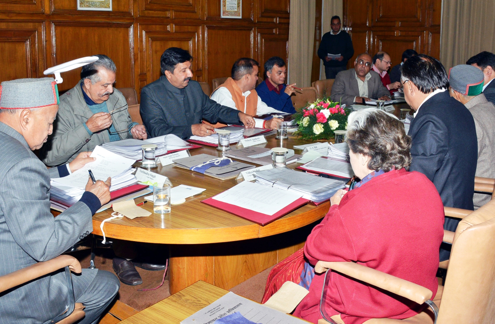 Himachal Cabinet meeting
