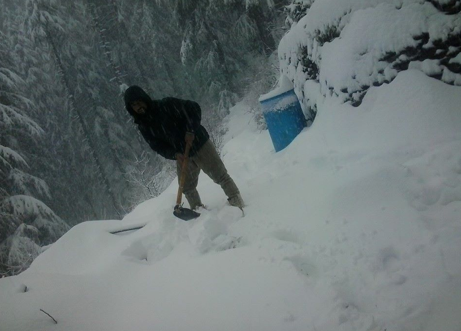 Snow in Himachal