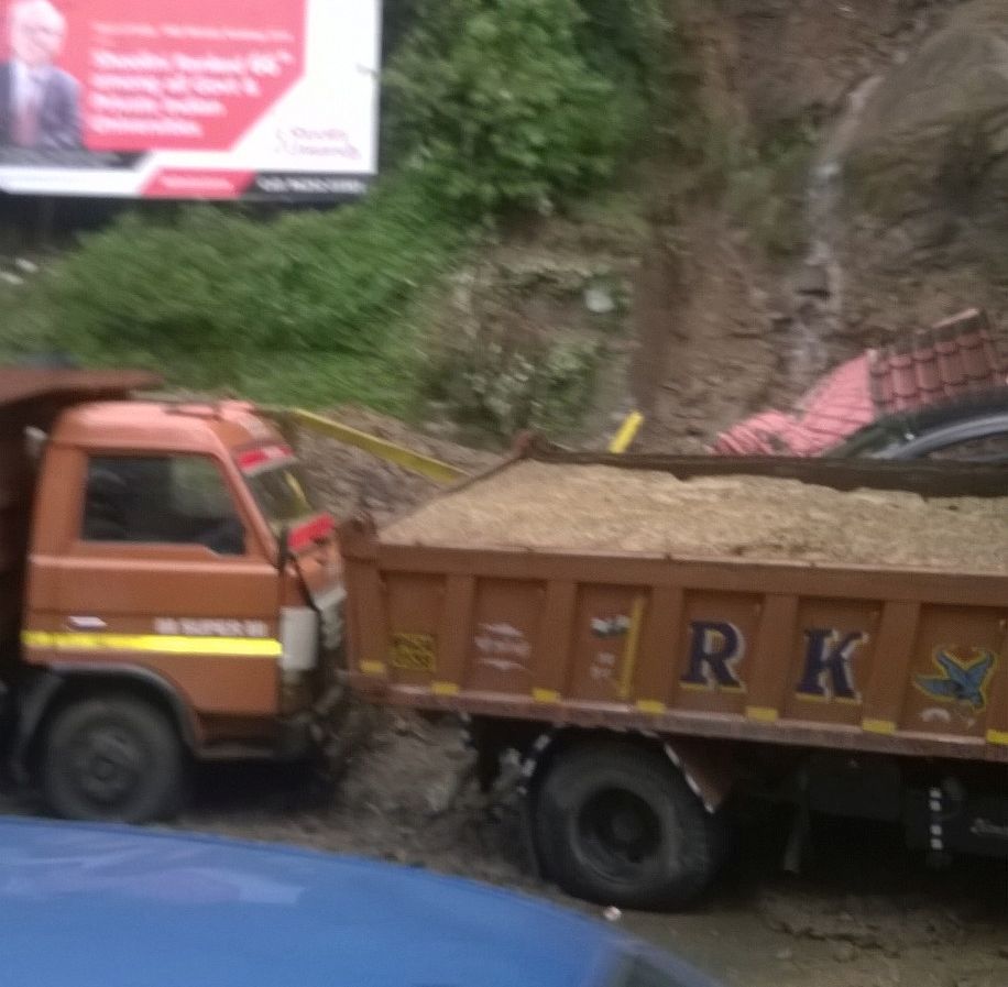 Landslide in Shimla