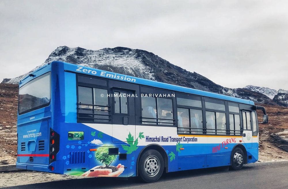 Himachal gets 100 Electric Buses under FAME India scheme