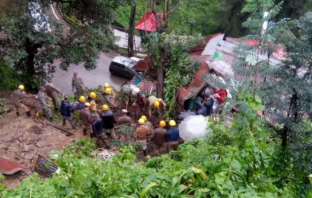 People killed in Shimla in landslide near RTO office