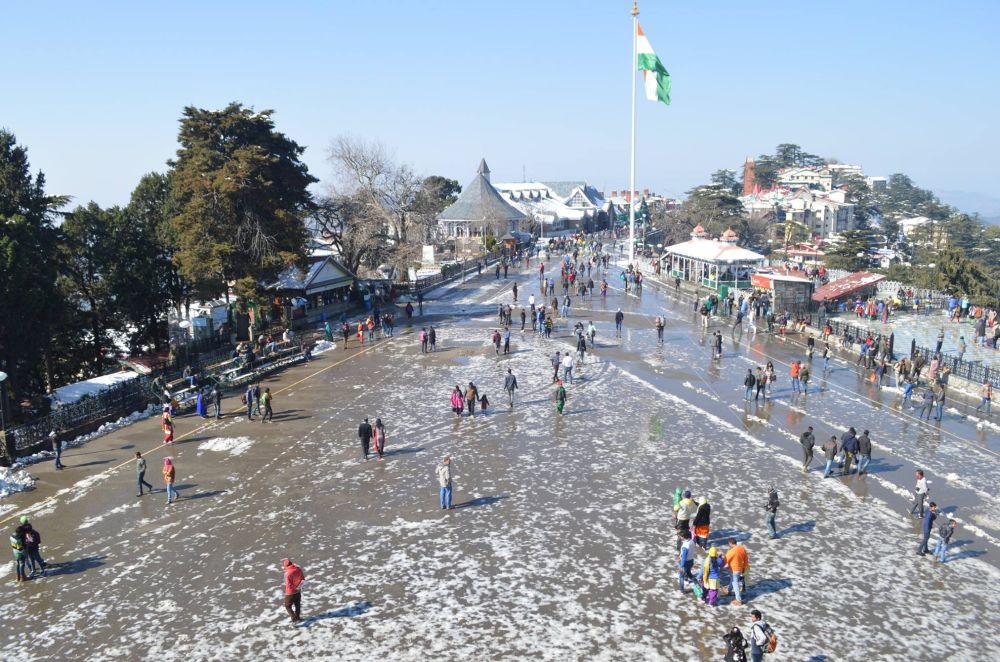 snow places to visit in shimla