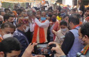MC Elections: Jai Ram Thakur campaign in Solan, seeks votes for BJP’s candidates