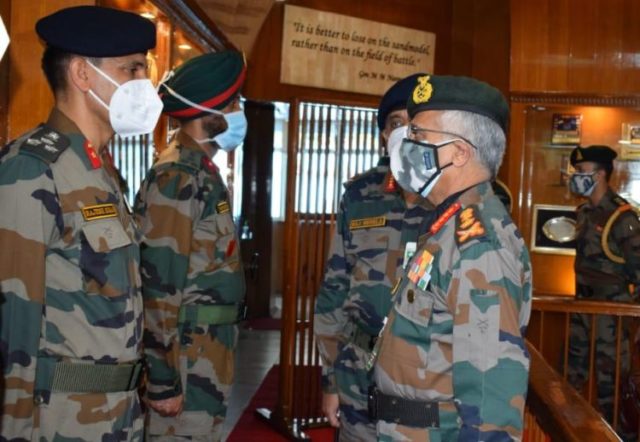 Army Chief General Naravane Visits Army Training Command Shimla