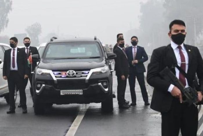 India PM Narendra Modi trapped on Punjab flyover in security