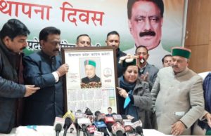 Himachal Congress launches calendar in memory of Virbhadra Singh