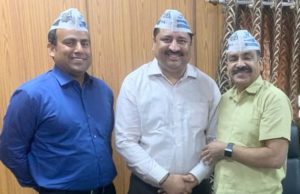 State Congress Secretary Dharampal Chauhan joins AAP