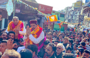 Union Minister Anurag Thakur campaigns for BJP in Shimla MC elections