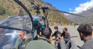 Five Patients Airlifted from Stingri to Kullu Amid Road Blockade in Lahaul-Spiti