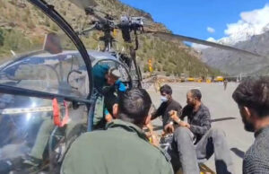 Five Patients Airlifted from Stingri to Kullu Amid Road Blockade in Lahaul-Spiti