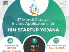 IIT Mandi Invites Applications for Seed Fund Under “HIM Startup Yojana 2025”