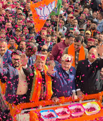 JP Nadda lays foundation stone for BJP’s new state office in Shimla