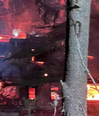 Old Wooden Building Gutted in Late-Night Fire in Shimla