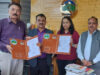 HP University partners with alumni-founded startup to convert pine needles into sustainable products