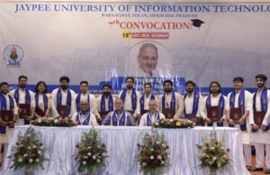 2,244 Students Receive Degrees at JUIT Convocation; Governor Calls for Innovation with Purpose