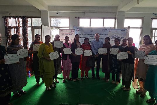 Rural Women Trained in Business Models, Pricing, Marketing and Venture Readiness