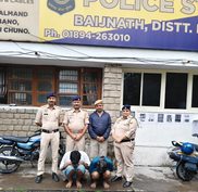 Kangra Police Seize 18.81 Grams of Chitta in Two Drug Cases, Four Arrested