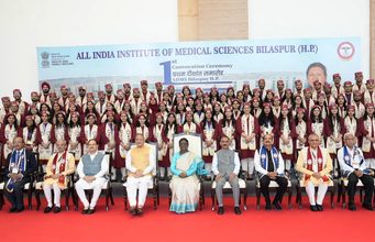 President Droupadi Murmu Confers Degrees on First Graduating Batch of AIIMS Bilaspur