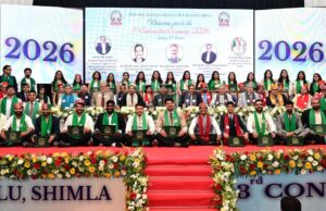 HPU, National Law University Shimla Hold Third Convocation; Justice Sundresh Urges Graduates to Embrace AI
